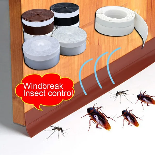 1 шт. самоклеющиеся этиленового пропилен каучука прокладки м силиконовый двери