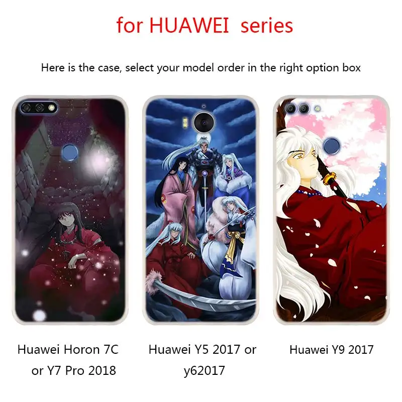 Чехлы для телефонов Inuyasha из японского аниме kagome Huawei Mate 30 20 10 Lite Pro мягкий