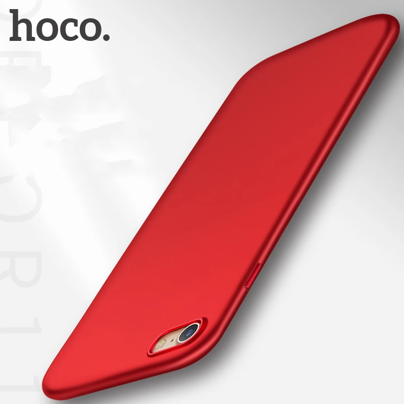 Оригинальный Мягкий ТПУ чехол HOCO для iPhone 7 8 PLUS защитная задняя крышка ультра