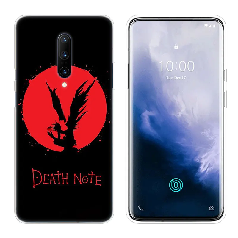 Hot Anime Death Note Fashion Transparent Silicone TPU Soft Phone Case for OnePlus 7 Pro 5G 6 6T 5 5T 3 3T Cover Coque | Мобильные