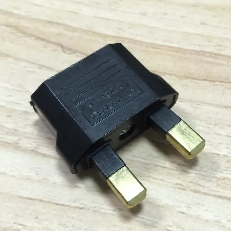 Штепсельная вилка переменного тока для США/ЕС в Великобританию дорожный