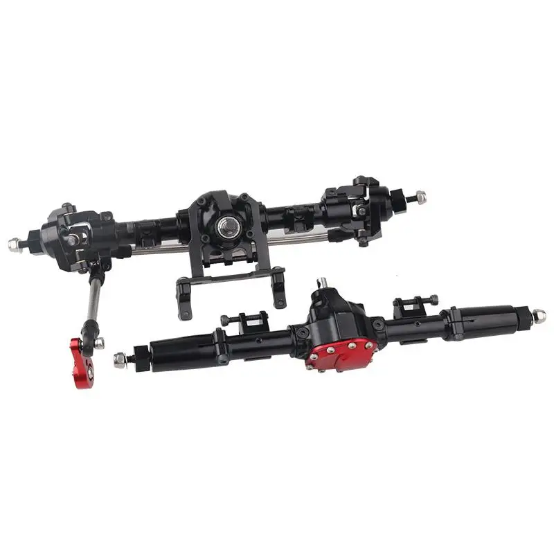 Fimonda Алюминий сплав спереди и сзади мосты для осевой SCX10 II 90046 90047 1/10 RC автомобиль гусеничные царапинам обновления Запчасти