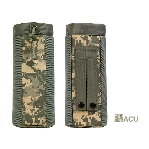 ACU Camouflage Открытый тактический мешок бутылки воды военный Molle пакет камуфляж шестерни талии обратно плюс пакет для спорта кемпинга Пешие прогулки - Цвет: ACU Camouflage