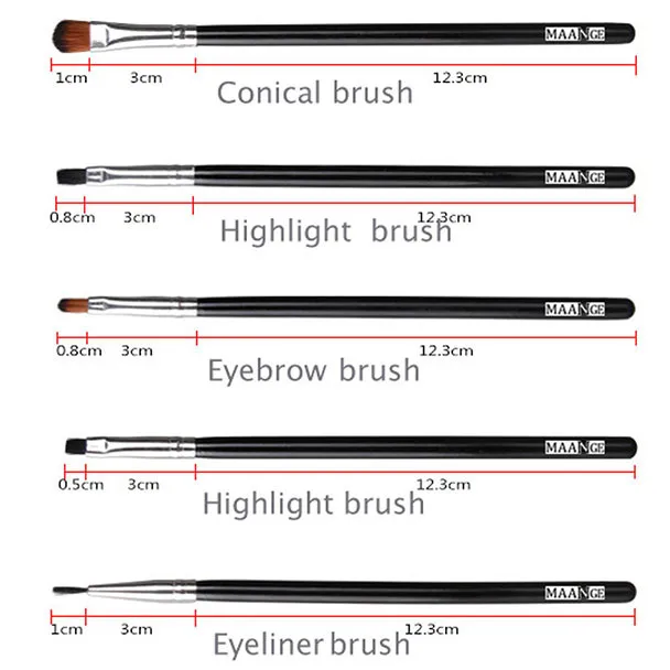 100 шт Одноразовые макияж кисть для губной помады палочка аппликатор блеска