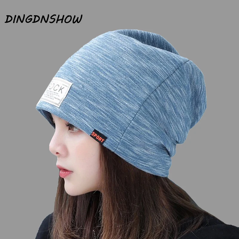 [DINGDNSHOW] модная зимняя шапка хлопковые шапки для взрослых теплая 2019 вязаная