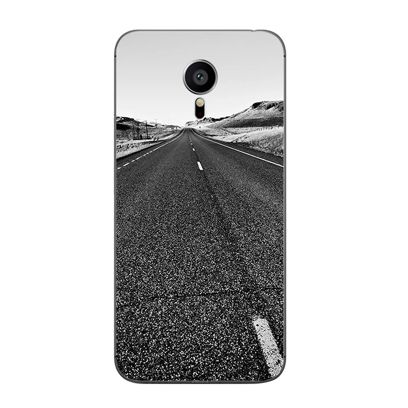 Для Meizu MX4 MX5 MX6 Pro 5 6 Чехол для телефона M1 M2 M3 заметка Мейлан E мини оболочка Прозрачный чехол, мягкий, из силиконового материала золы дорожная кожа с узором - Цвет: 6173 11