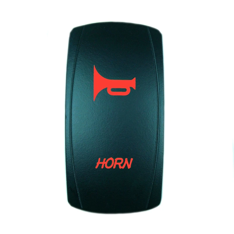 Высокое качество 5 Булавки лазер с подсветкой Красный кулисный переключатель Рог