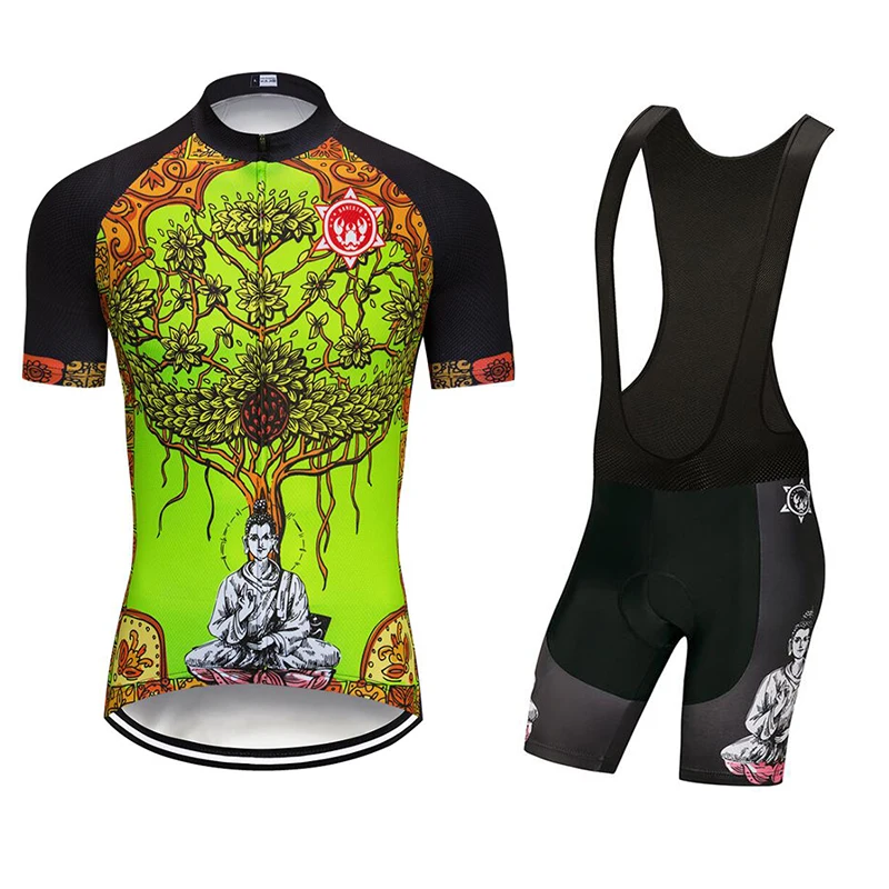 2018 флуоресцентная зеленая велосипедная Джерси с сердечками летняя одежда ROPA