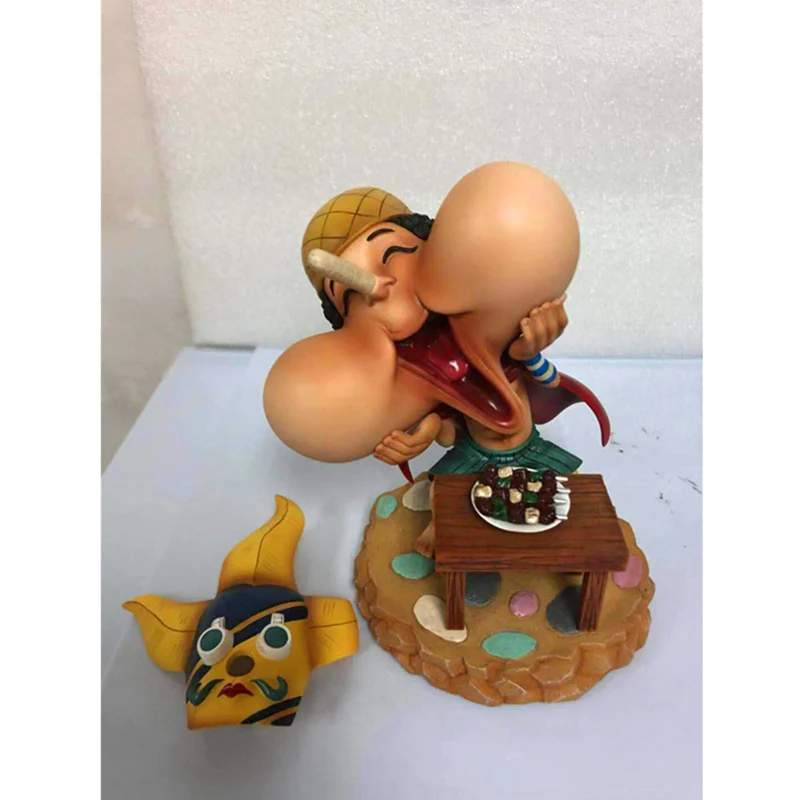 Одна штука соломенная шляпа Пираты счастье Usopp не закрывает рот ПВХ фигурка