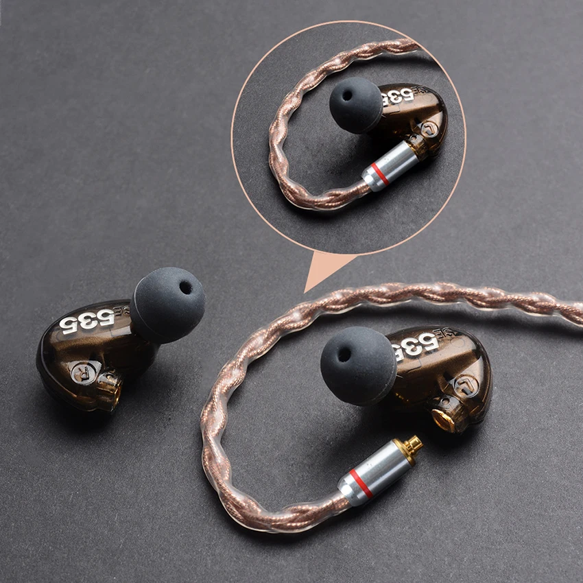Ручной работы DIY 7N 8 ядер Медь серебристый MMCX обновления Hifi кабель для наушников