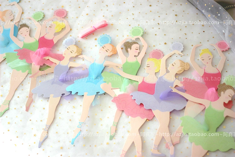 10 шт./упак. балетки pull flags балетки баннер Baby Shower Юбилей Счастливый День защиты детей День рождения украшения поставки