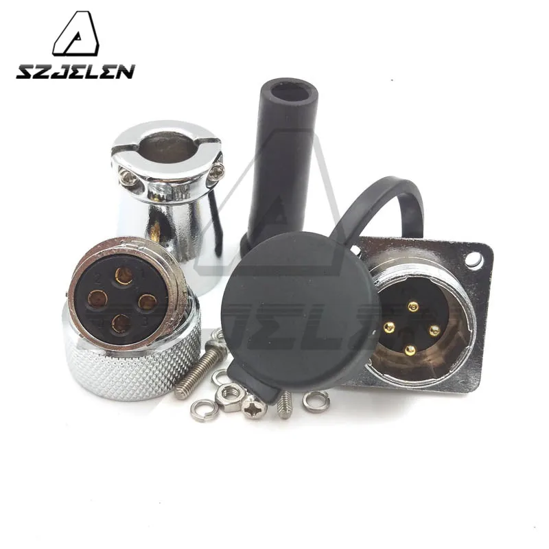 Серия WS16 4 контактный водонепроницаемый разъем (гнездо) (штекер) механический