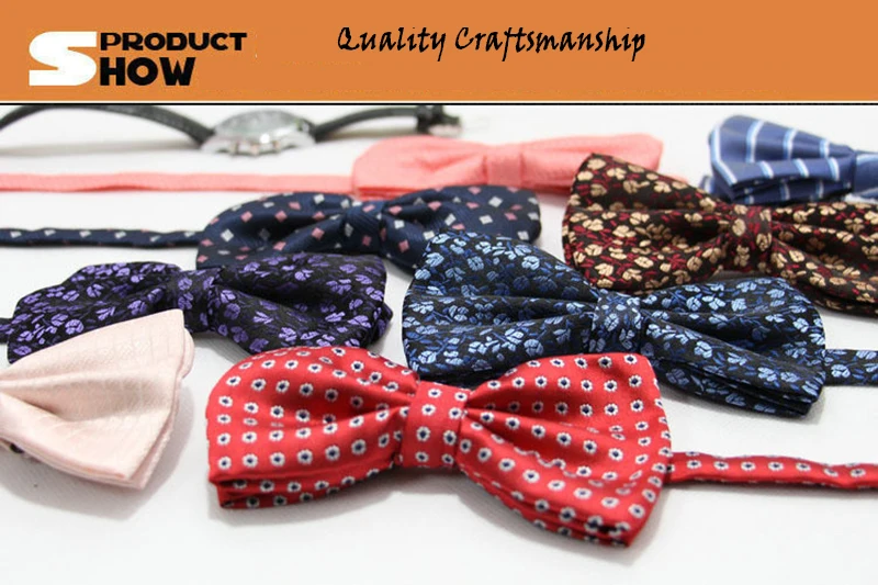 Gentleman Wedding Party Tuxedo Bowtie Marriage Bridegroom Protocol Officer Bow Ties Butterfly Cravat Men Color Bowties For Gifts