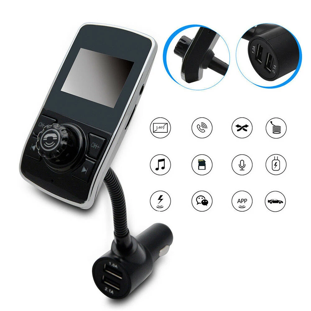 3.1A USB зарядное устройство ЖК-дисплей комплект беспроводной связи bluetooth для