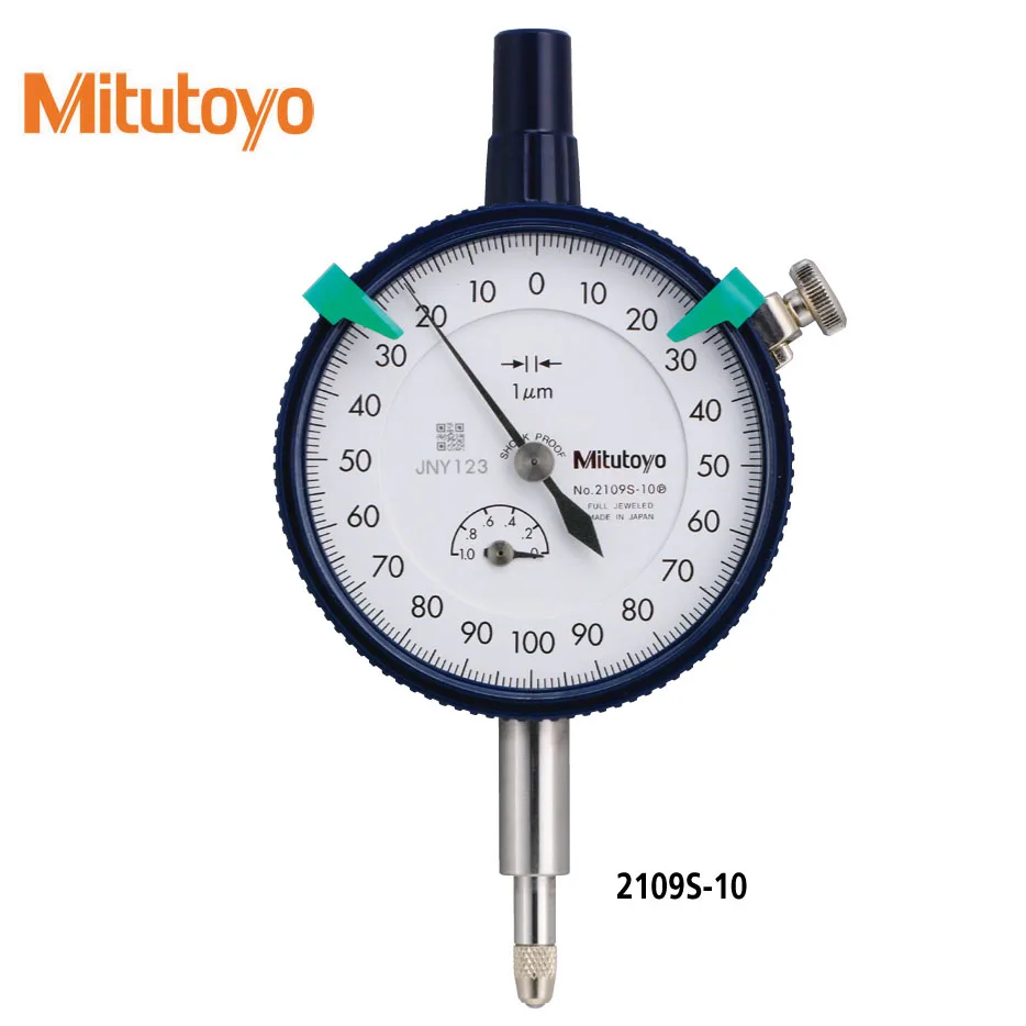 2109S 10 2109SB 0 1 мм 001 индикаторы циферблата Mitutoyo стандартный тип инструменты с ЧПУ