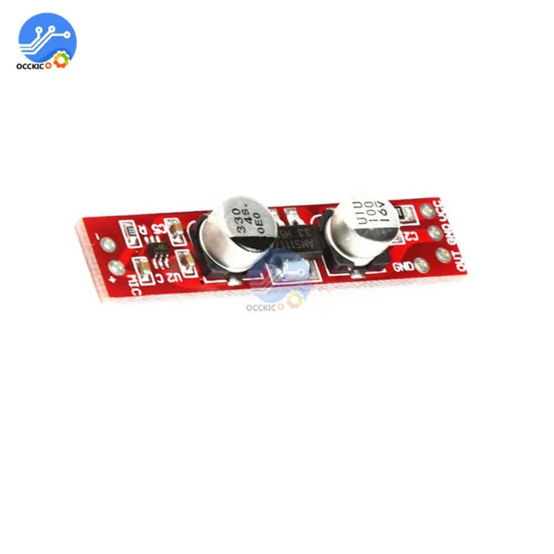 Плата усилителя MAX9812L для микрофона DC 3 6 V 12 аудио звуковой усилитель Arduino Сделай