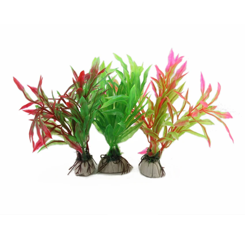Aquarium Decoration Gladiolus grass fish tank aquarium landscaping simulation plants CX07 | Дом и сад