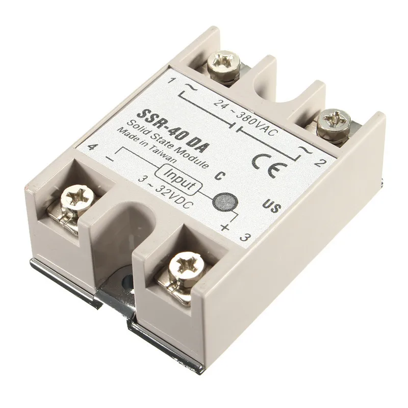 Совершенно новый цифровой ПИД регулятор температуры 110 240 В 40A SSR K термопара|rex-c100