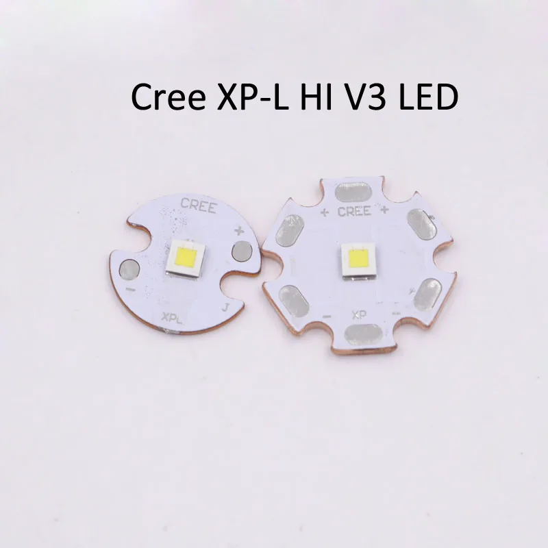 Светодиодный излучатель Cree XM L2 U3 HI V3 холодный белый 6500K/нейтральный 5000K/теплый 3000K