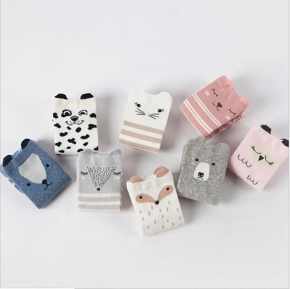 Детские осенне зимние Хлопковые гольфы|high socks for girls|high girlgirls knee |