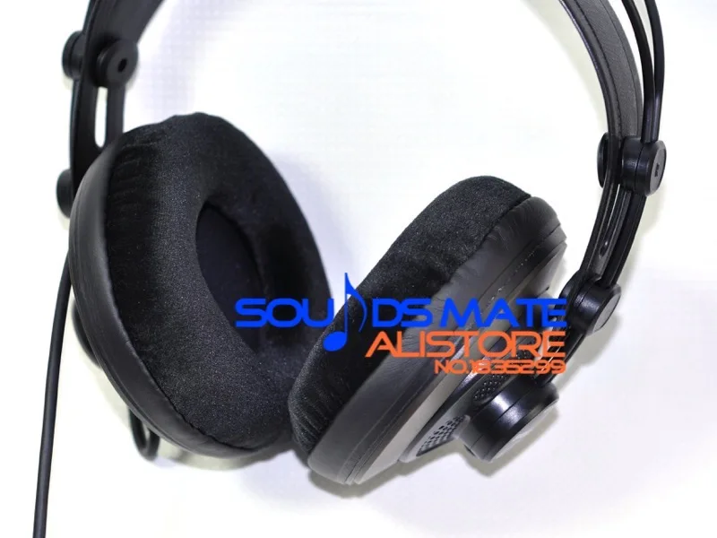 Толстые мягкие велюровые бархатные амбушюры Подушка для SAMSON SR950 SR850 SR 950 850 Pro Studio наушники гарнитура