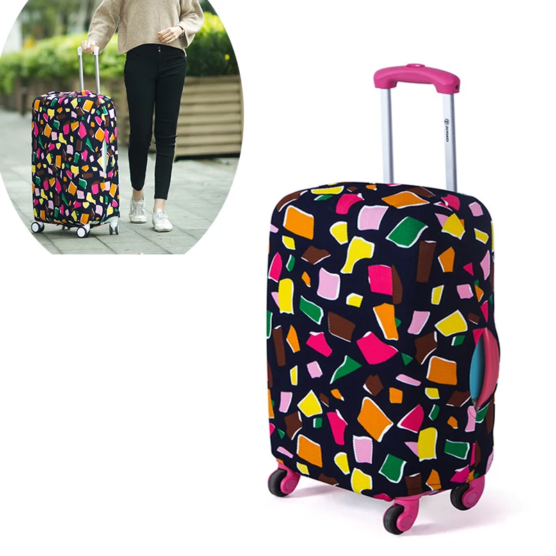 Защитный чехол для чемодана путешествий Эластичный Чемодан пылезащитный набор