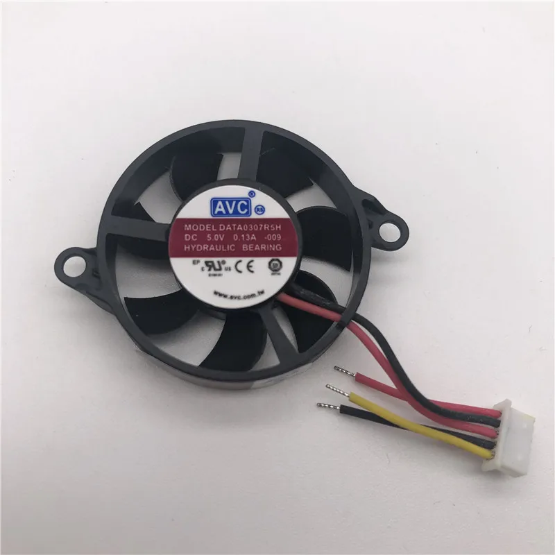 5800RPM original AVC DATA0307R5H-002 3007 30 мм 3 см круговой вентилятор 30*30*7 мм 5 в 0,65 Вт светодиодный вентилятор охлаждения бесшумный вентилятор для ноутбука - Цвет лезвия: 5800RPM original