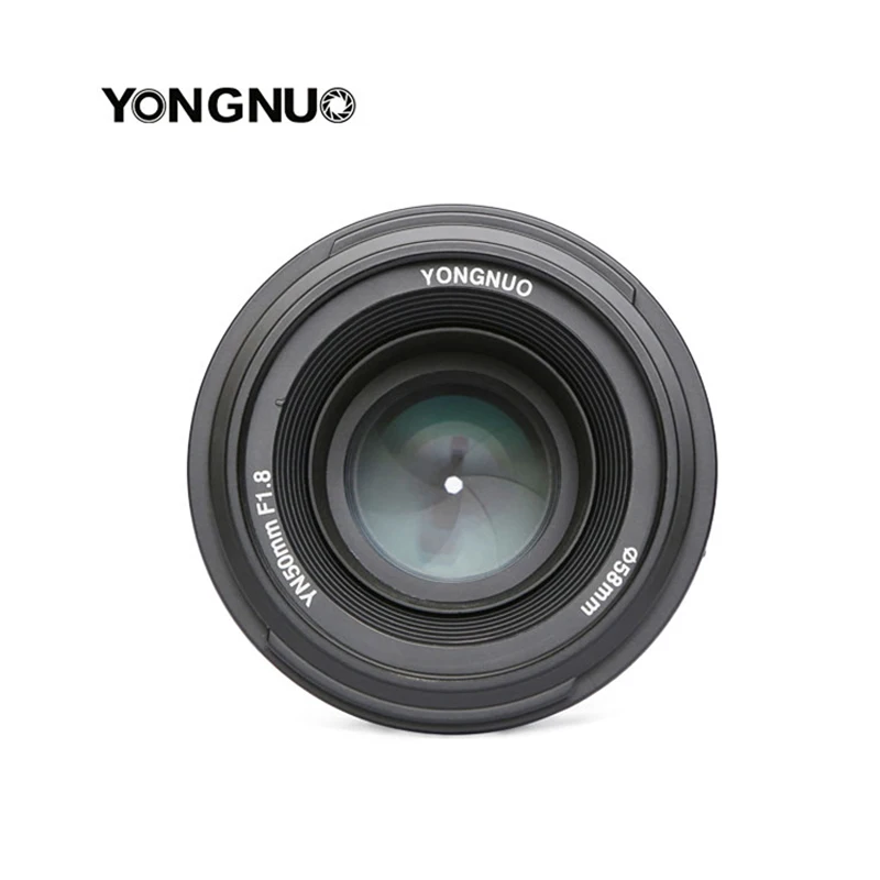 Объектив YONGNUO YN 50 мм YN50mm F1.8 Большая диафрагма AF/MF автофокус фиксированный