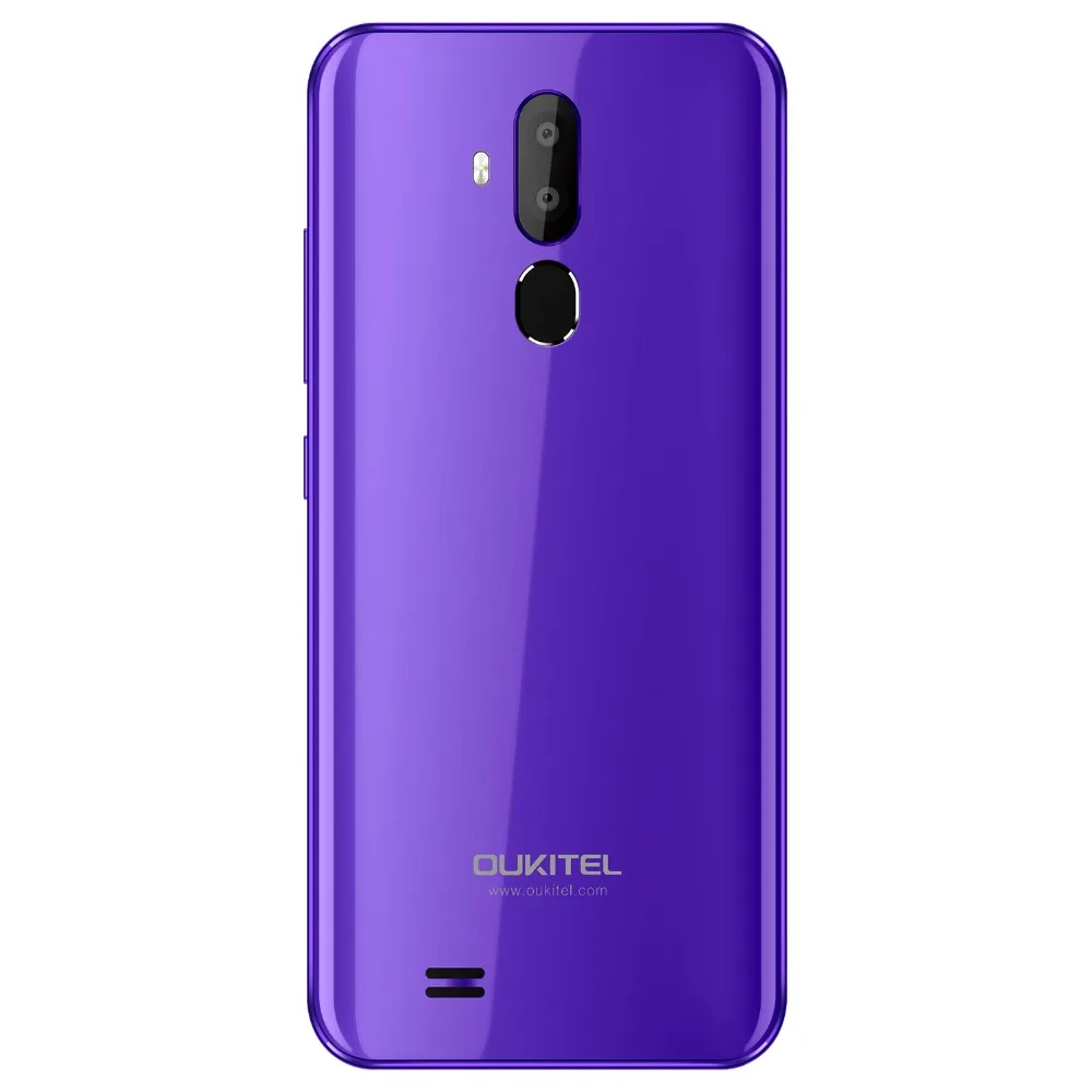 Oukitel C12 Face ID 6,18 дюймов 19:9 u-образный дисплей Android 8,1 2 Гб ОЗУ 16 Гб ПЗУ MT580 3300 мАч батарея 8 Мп+ 2 Мп камера смартфон