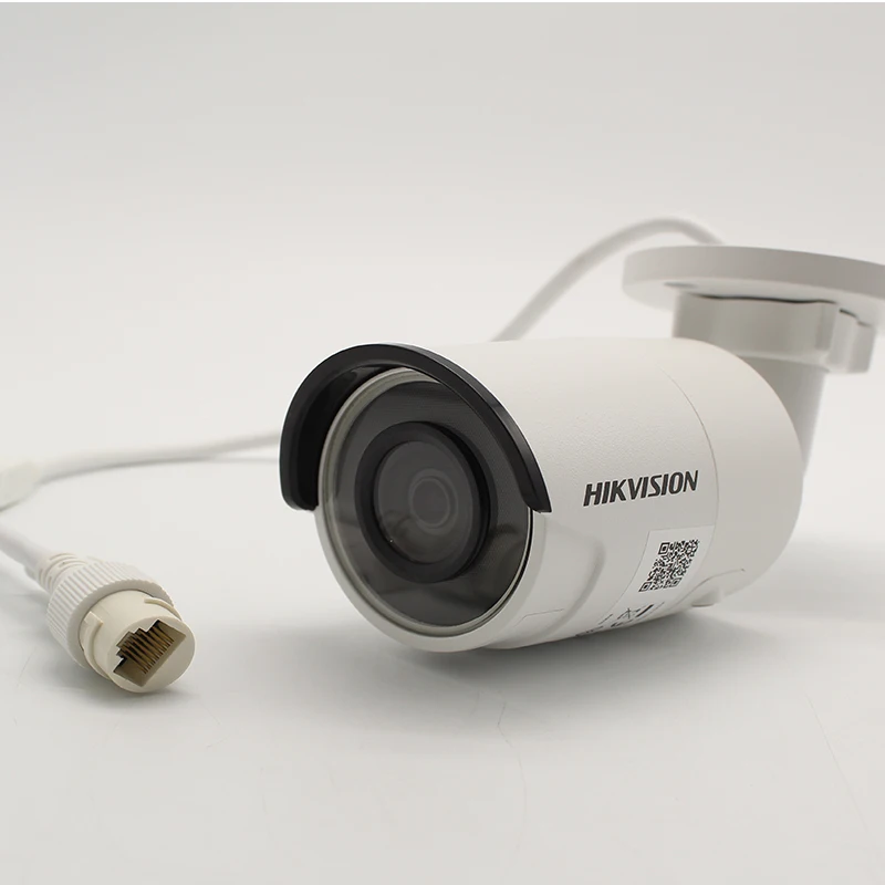 Hikvision 4mp IP камера DS-2CD2043G0-I IR30m фиксированная цилиндрическая сетевая камера Замена DS-2CD2042WD-I poe H.265 Водонепроницаемая камера ip67
