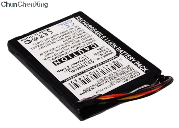 P11P11 43 S01 батареи Cameron Sino 1100mAh для TomTom 8CP5. 011 11 Go 550 Live|Цифровые аккумуляторы| |