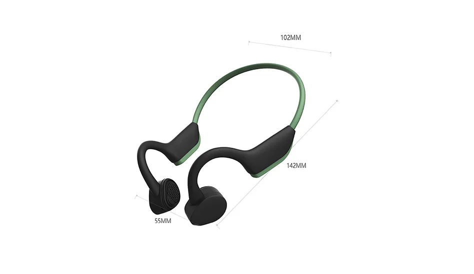 Bluetooth 5,0 S. Носить J20 беспроводные наушники костной проводимости наушники открытый Hands Free спортивная Гарнитура ж/микрофон обновления Z8 гарнитуры