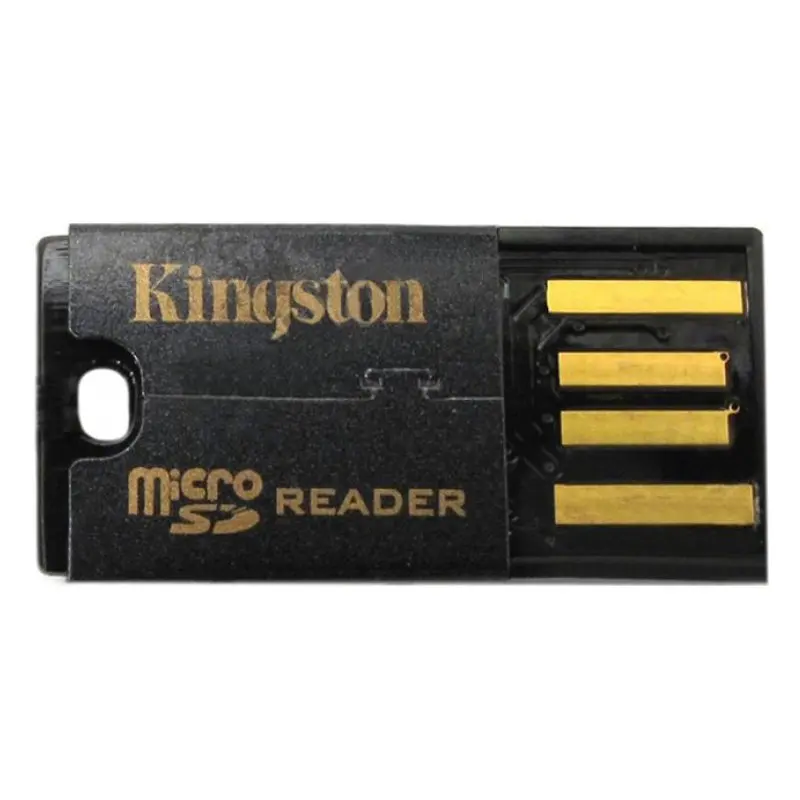 Оригинальный Kingston USB Micro SD Card Reader SDHC SDXC ультра-тонкий мини мобильный телефон карты