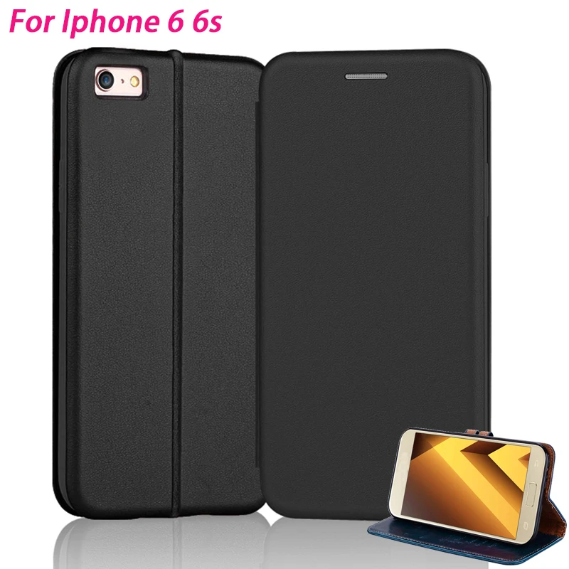 YueTuo кожи я coque чехол для apple iphone 6s 6 4 7 &quotЧехол книжка задней панели телефона на с