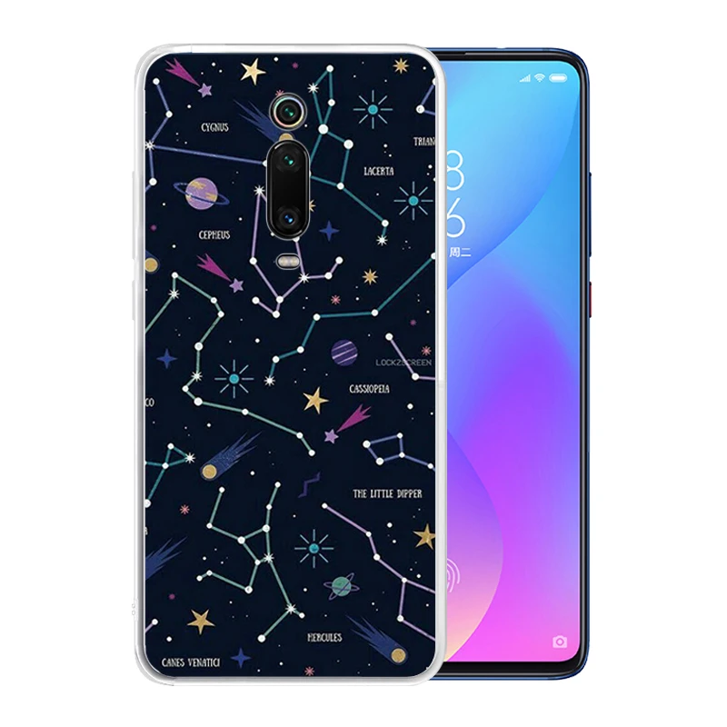 Soft Silicone Clear TPU Case for Xiaomi Redmi Note 8 Pro 7 6 K20 K30 5G 8A 7A Durable Draiwng Painted Cover |