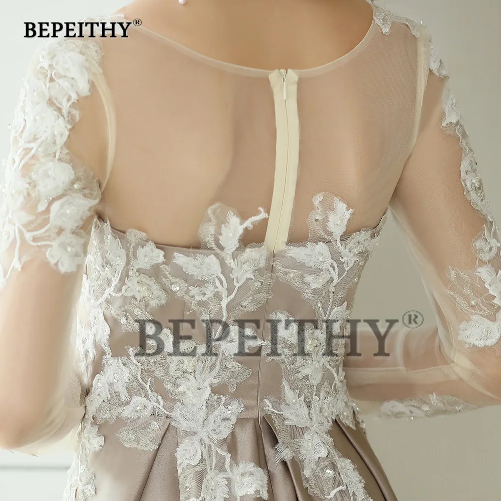 Vestido de festa Longo, Длинные вечерние платья с длинными рукавами в винтажном стиле, Новое поступление, кружевное модное платье на выпускной, торжественное платье Abendkleider