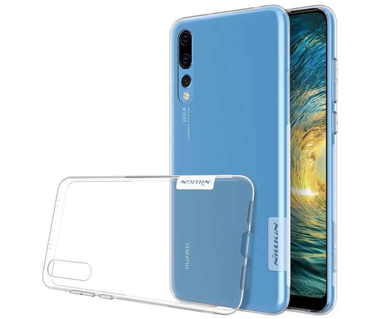 NILLKIN For Huawei P20 Pro Case Cover Transparent Clear Soft TPU Silicone P20Pro Protective Shield |