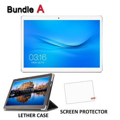Bundle A Teclast A10S четырехъядерный планшетный ПК 10,1 ''ips 1920*1200 Android 7,0 MT8163 1,3 ГГц 2 Гб ОЗУ 32 Гб ПЗУ с Bluetooth, с двойной камерой - Комплект: Bundle A