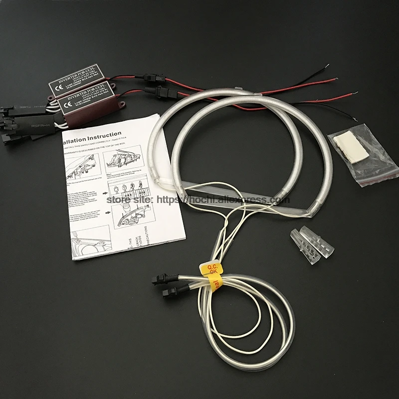 HochiTech ccfl комплект ангельских глаз белый 6000k гало кольца фара для ford mustang 2010 2011