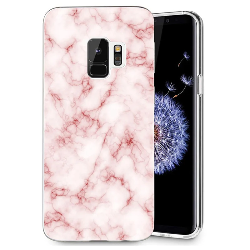 Для samsung Galaxy S9 S9Plus S8 плюс S7 edge Note 8 J530F J720 A3 A5 2017 красочный чехол из ТПУ под мрамор с
