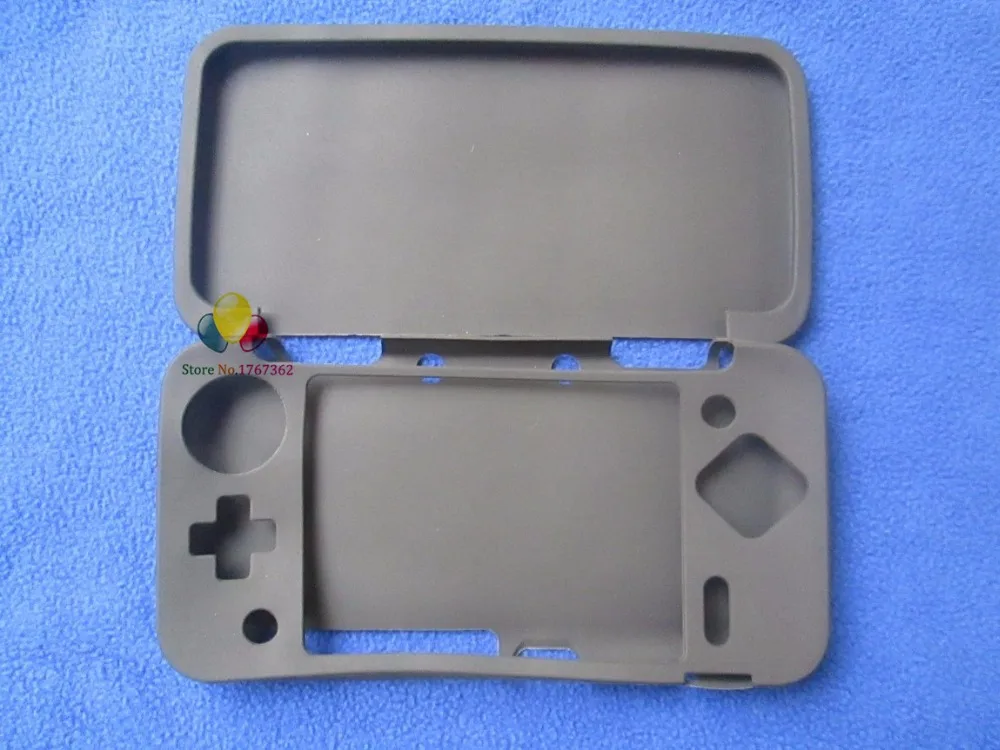 1 x для нового 2DS XL/LL мягкий резиновый защитный тонкий силиконовый чехол вверх +
