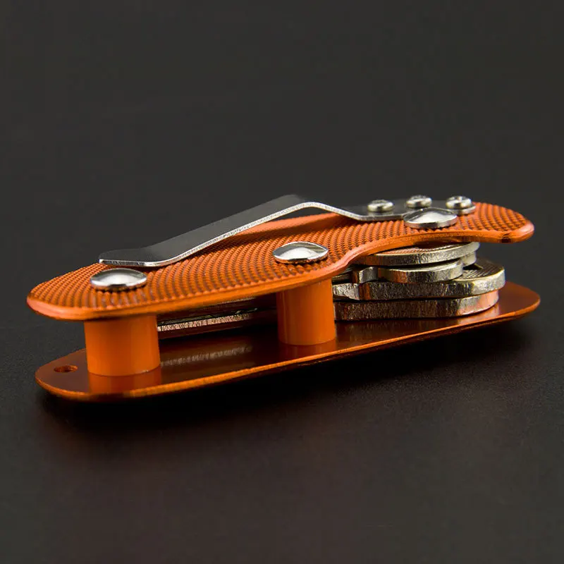 Кошелек для ключей DIY EDC Карманный ключ смарт-ключей бумажники металлический