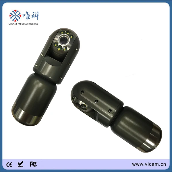 100 м мягкий кабель подводная Инспекционная камера с видео аудио запись и