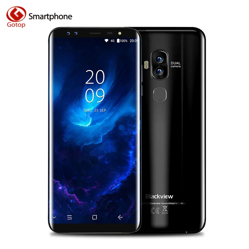 Blackview S8 18:9 экран смартфон дюймов 7 0 Android mtk6750t восемь ядер 5 сотовый телефон 4 ГБ