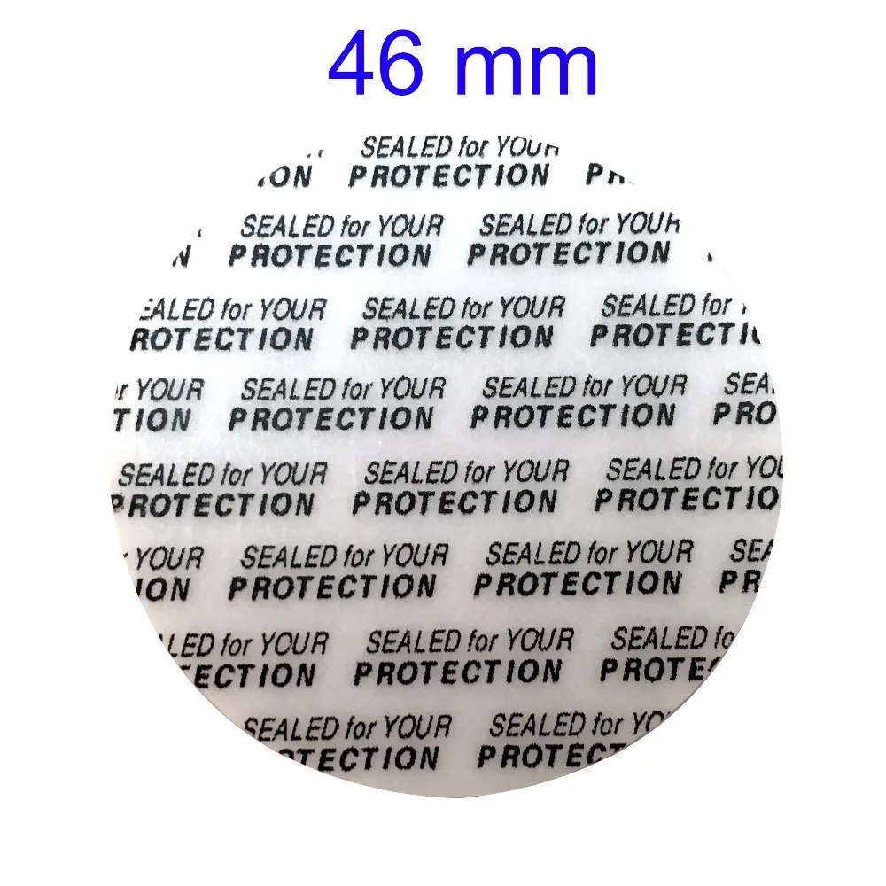 50 шт. чувствительный к давлению уплотнительный вкладыш диаметр 46 мм