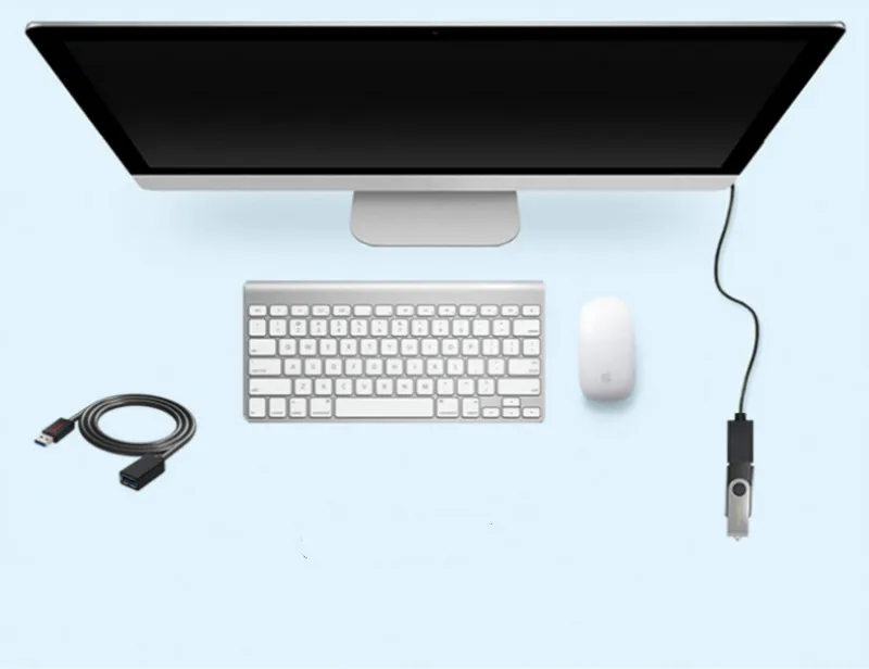 USB кабель-удлинитель USB 3,0 кабель для Smart tv PS4 Xbox One SSD USB3.0 для удлинителя кабеля передачи данных мини USB кабель-удлинитель