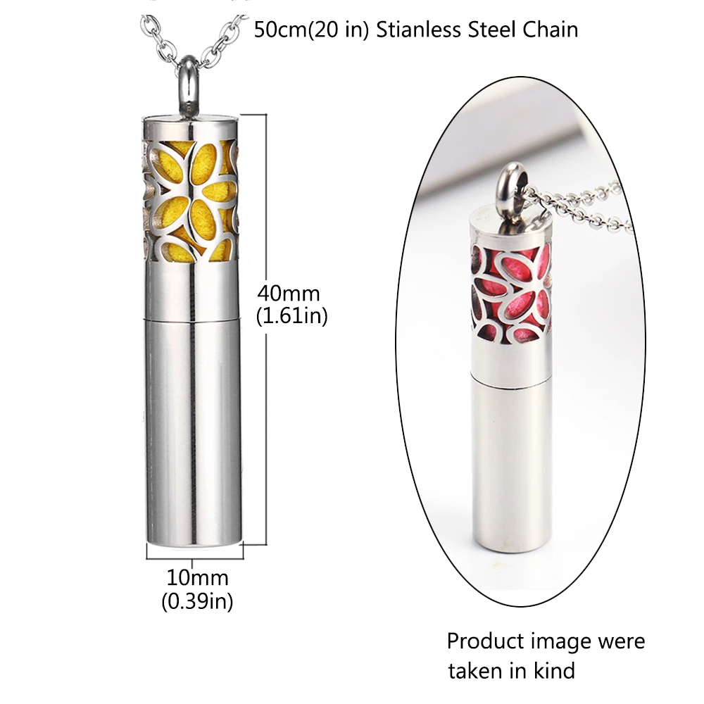 Vicky Home духи полые эфирные масла для хранения диффузор ожерелье Ароматерапия