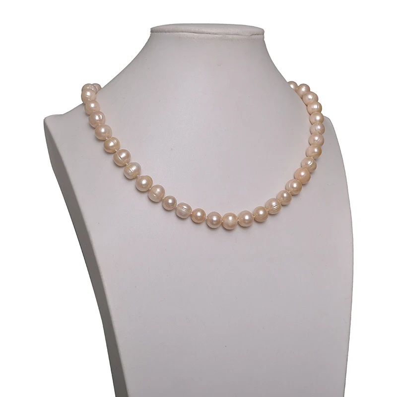 Pick Size 9-10mm Smooth Orange Pearls Fit Handmade Necklace 18inch Gem For Your Sweet Wife Gifts H640 | Украшения и аксессуары