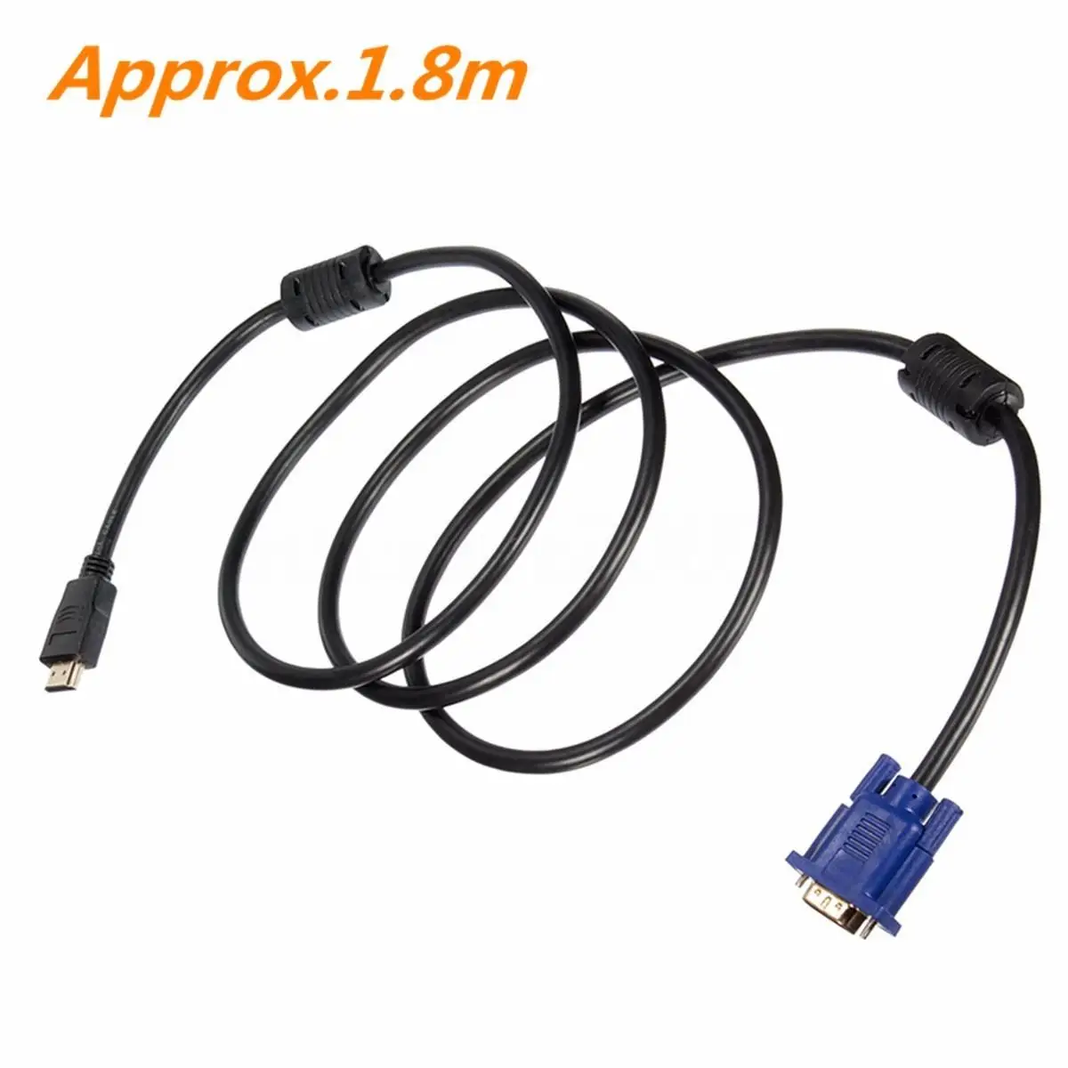 EastVita 1 8 м HDMI к VGA кабель HD 1080P папа Мужской видео конвертер адаптер для ПК ноутбука