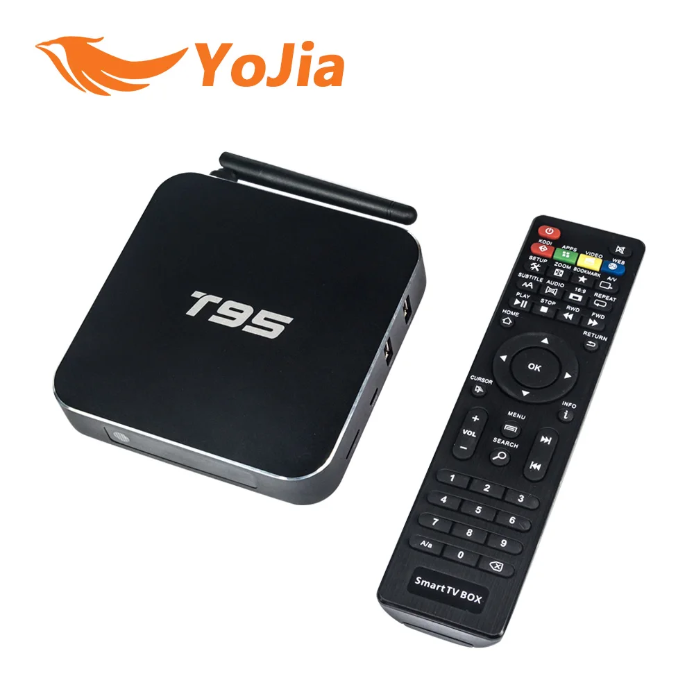 [Genuine] VONTAR T95 TV Box 2GB 8GB Metal Case Amlogic S905 Quad Core Android 5.1 Dual WiFi KODI16.0 APK addons Pre-installed